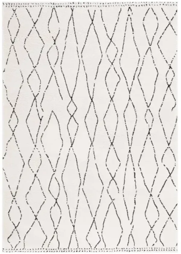 MELODY 112 Black 5'-3' X 7'-6' Medium Rectangle Rug