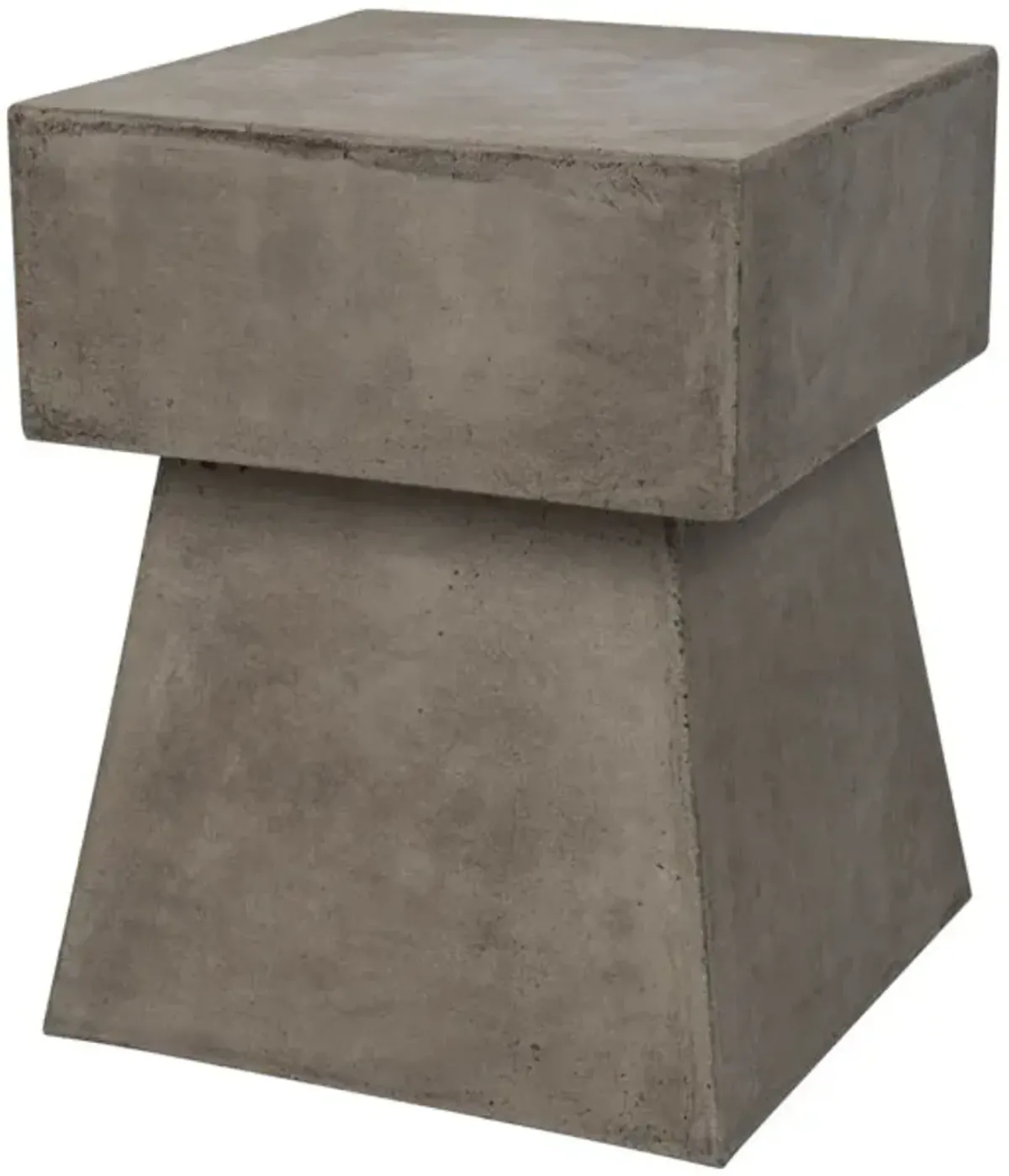 Zen Indoor/Outdoor Mushroom Modern Accent Table