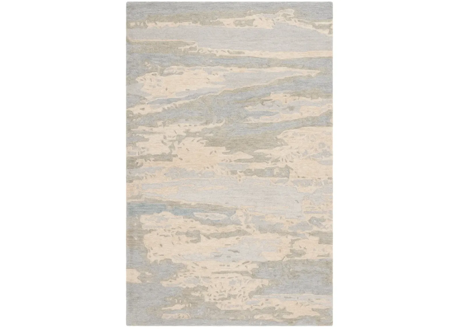 METRO 650 BLUE  8' x 10' Large Rectangle Rug