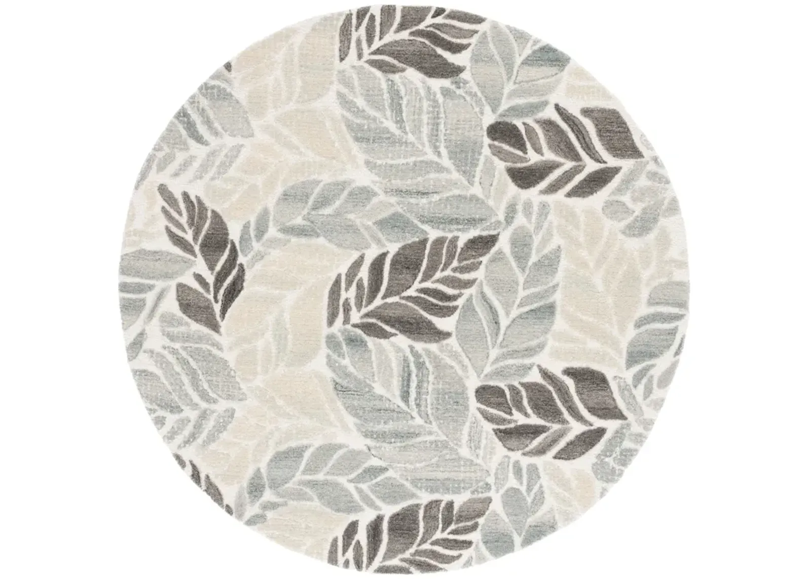 MSR JARDIN IVORY  6' x 6' Round Round Rug