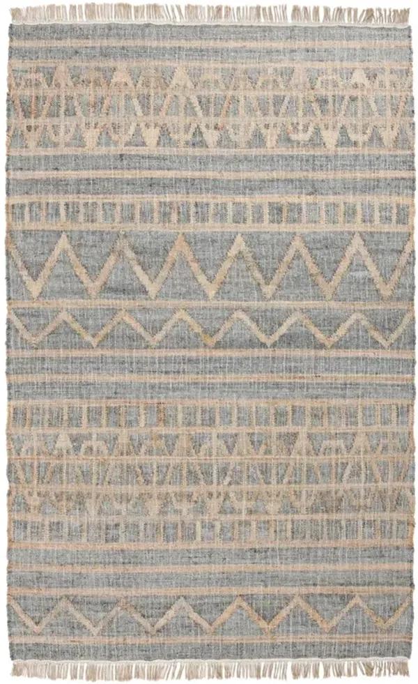 Kingston Distressed Spa Blue 2.6x8