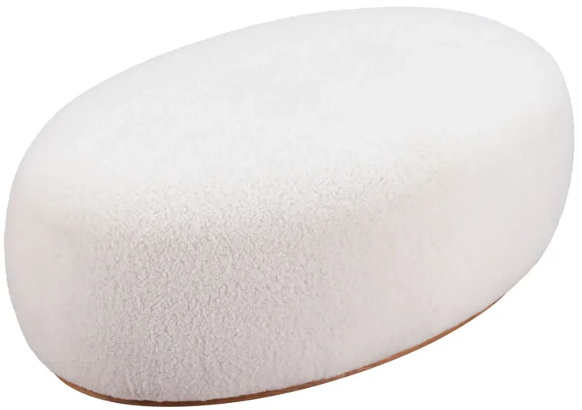 Amber Ottoman Cream
