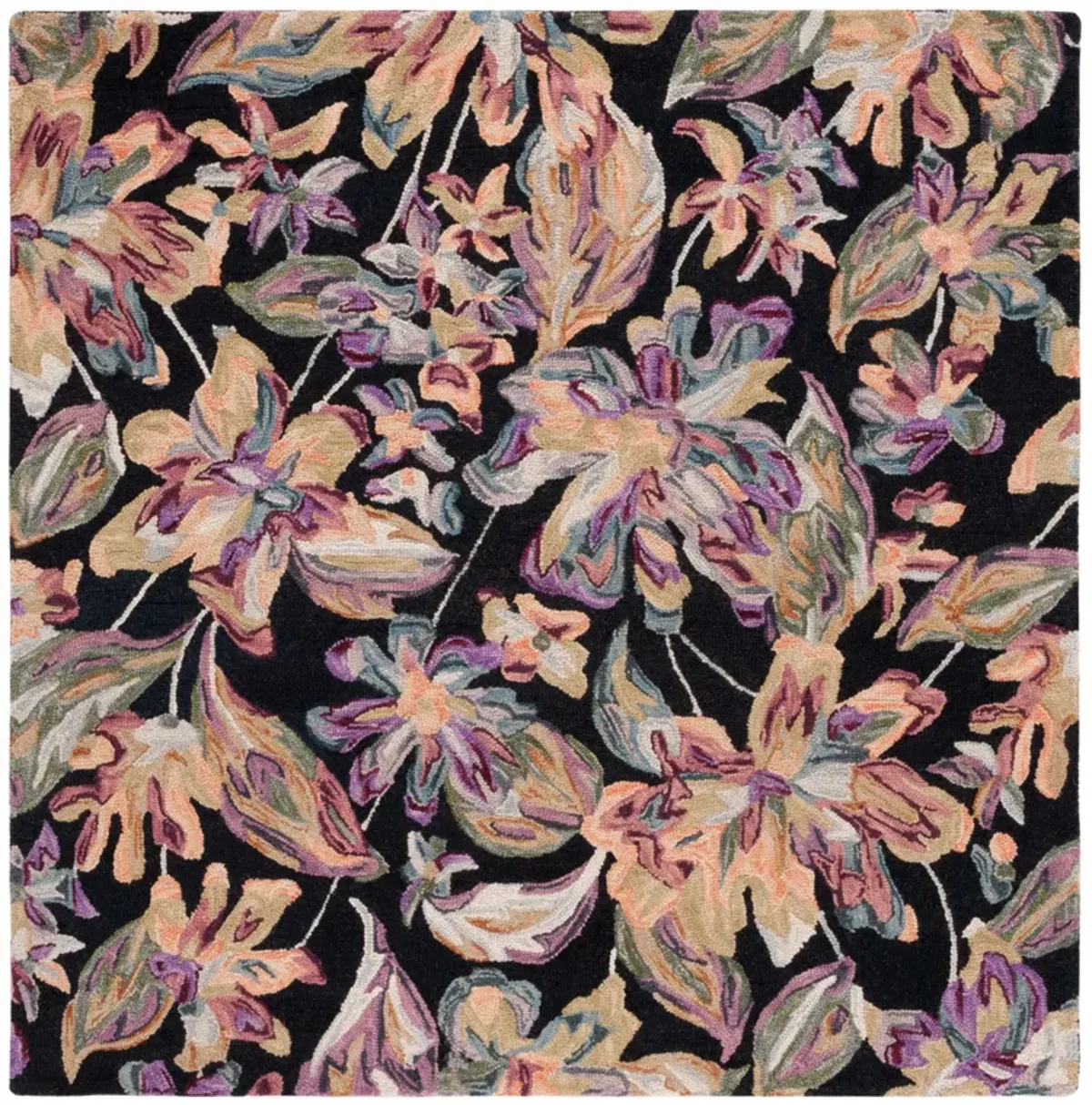BLOSSOM Hand Tufted 6' x 6' Square area rug