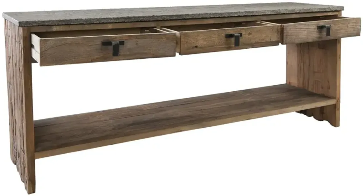 Ellen 3Dwr Console Table