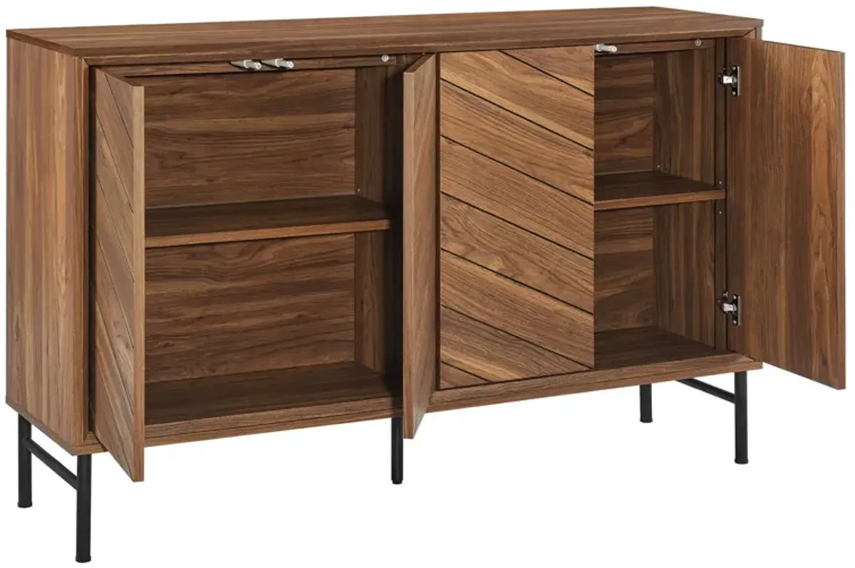 Harper Chevron Sideboard