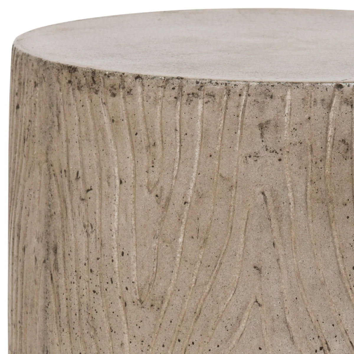 Trunk Indoor/Outdoor Modern Concrete Accent Table