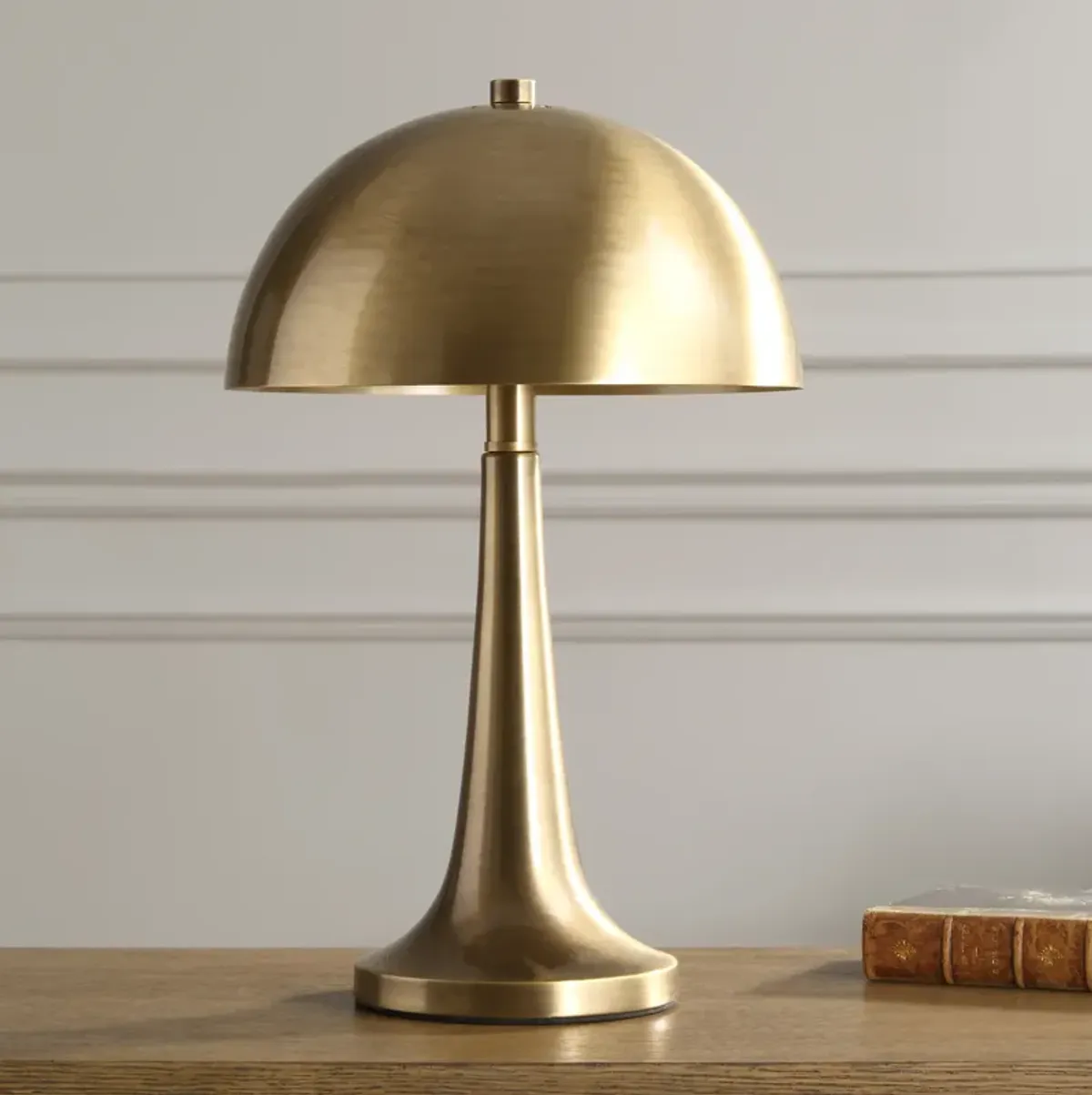 Dame Brass Table Lamp