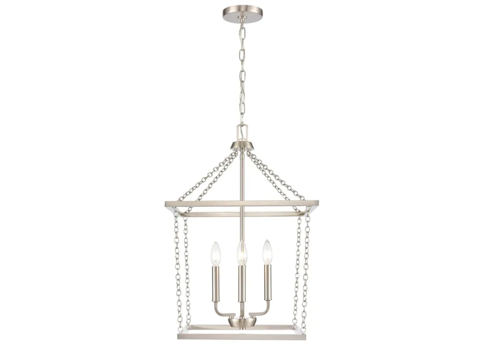 Emmett 17'' Wide 4-Light Pendant - Brushed Nickel