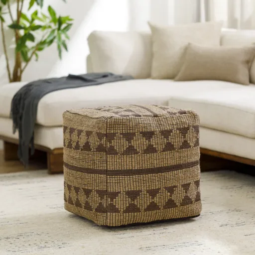 Twareg TWPF-001 18"H x 18"W x 18"D Pouf