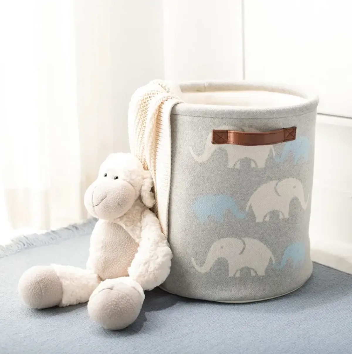 EFFY ELEPHANT BASKET