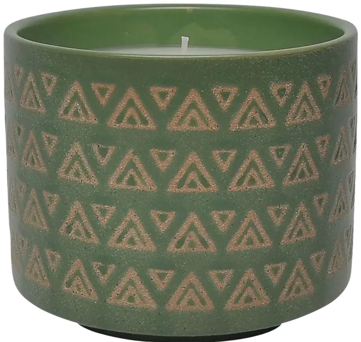 5" 15oz Aztec Citro Candle, Green