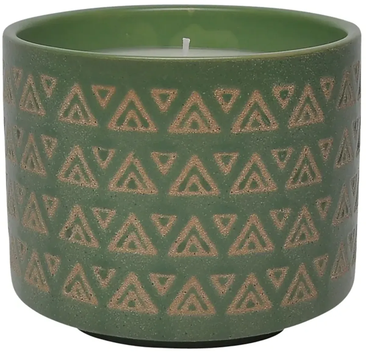 5" 15oz Aztec Citro Candle, Green