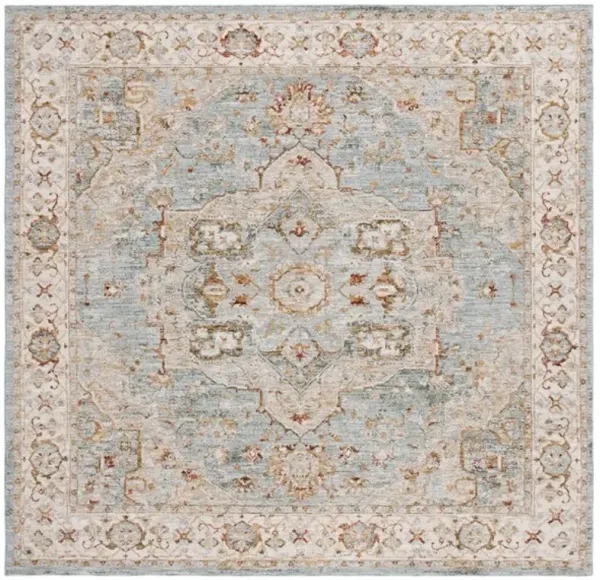 HAMILTON 110 Blue 6'-7' X 6'-7' Square Square Rug