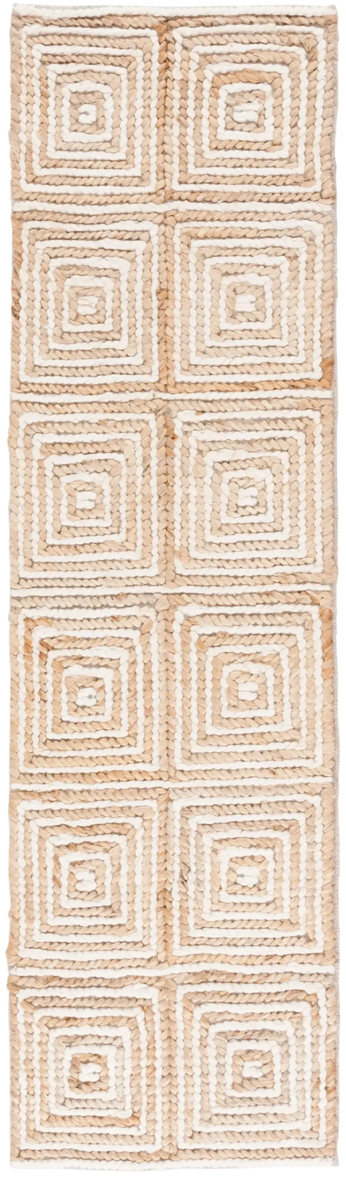 NATURAL FIBER 516 NATURAL  2'-3' x 8' Runner Rug