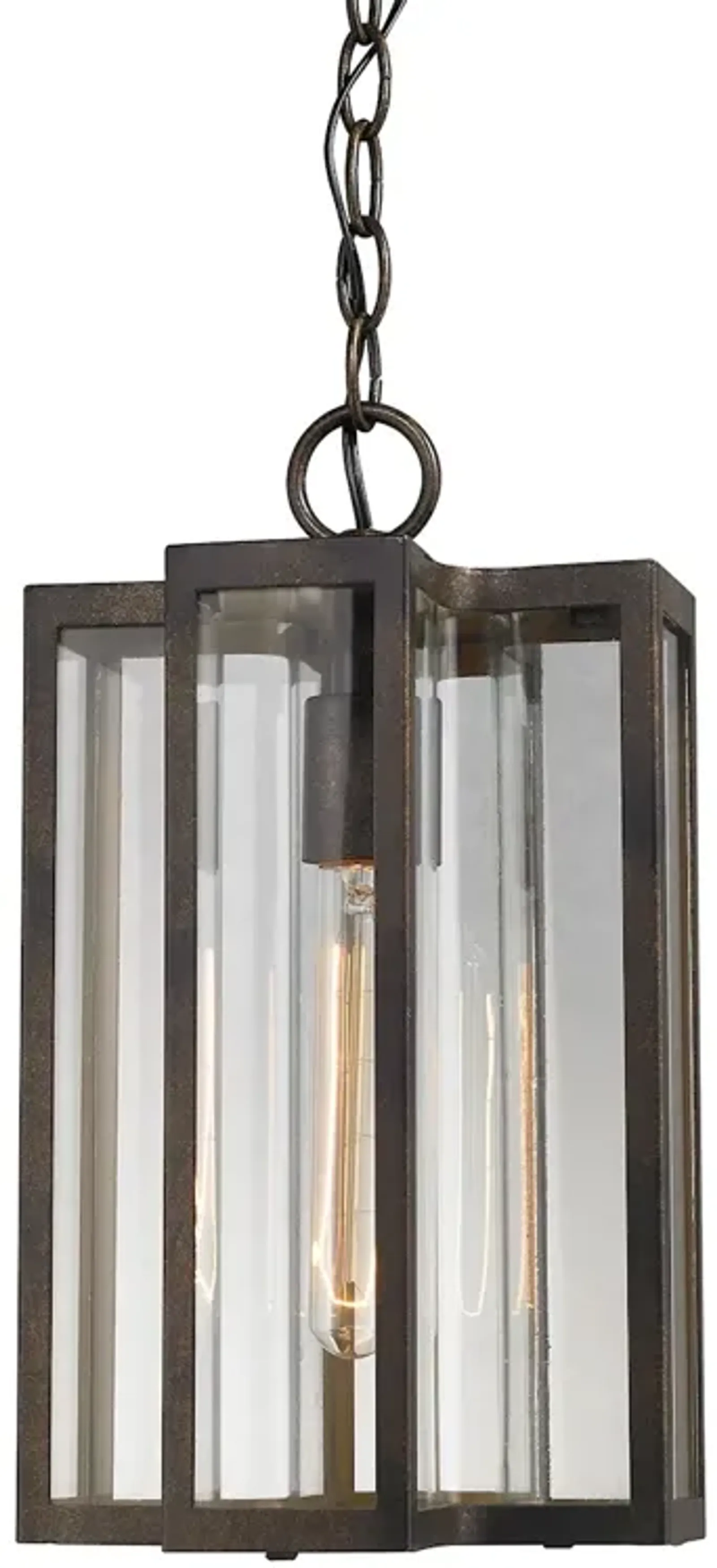 Bianca 8" Wide 1-Light Outdoor Pendant - Hazelnut Bronze