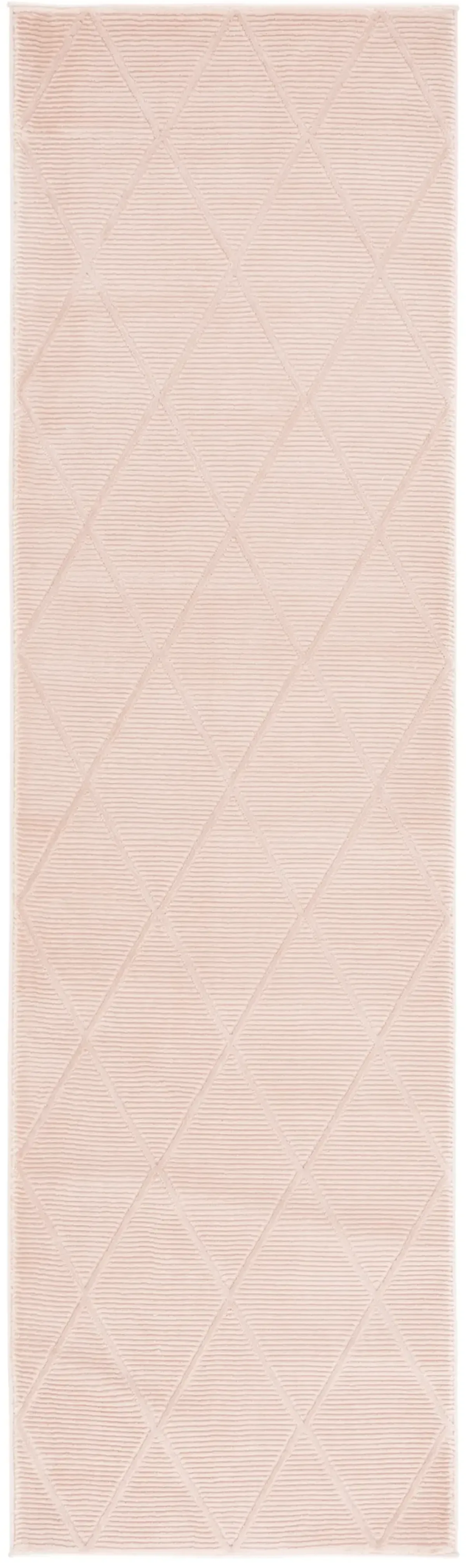 REVIVE 104 PINK 2'-3' x 8' Runner Rug