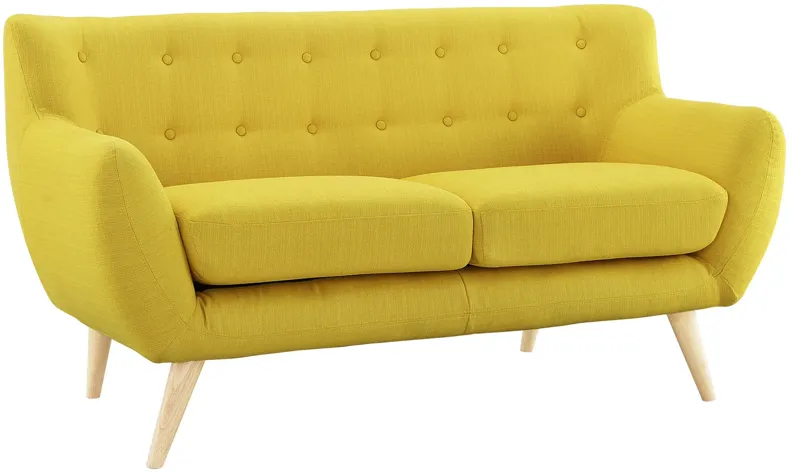 Remark Upholstered Fabric Loveseat