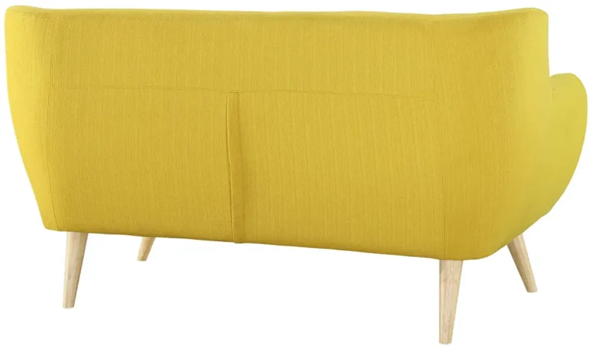 Remark Upholstered Fabric Loveseat