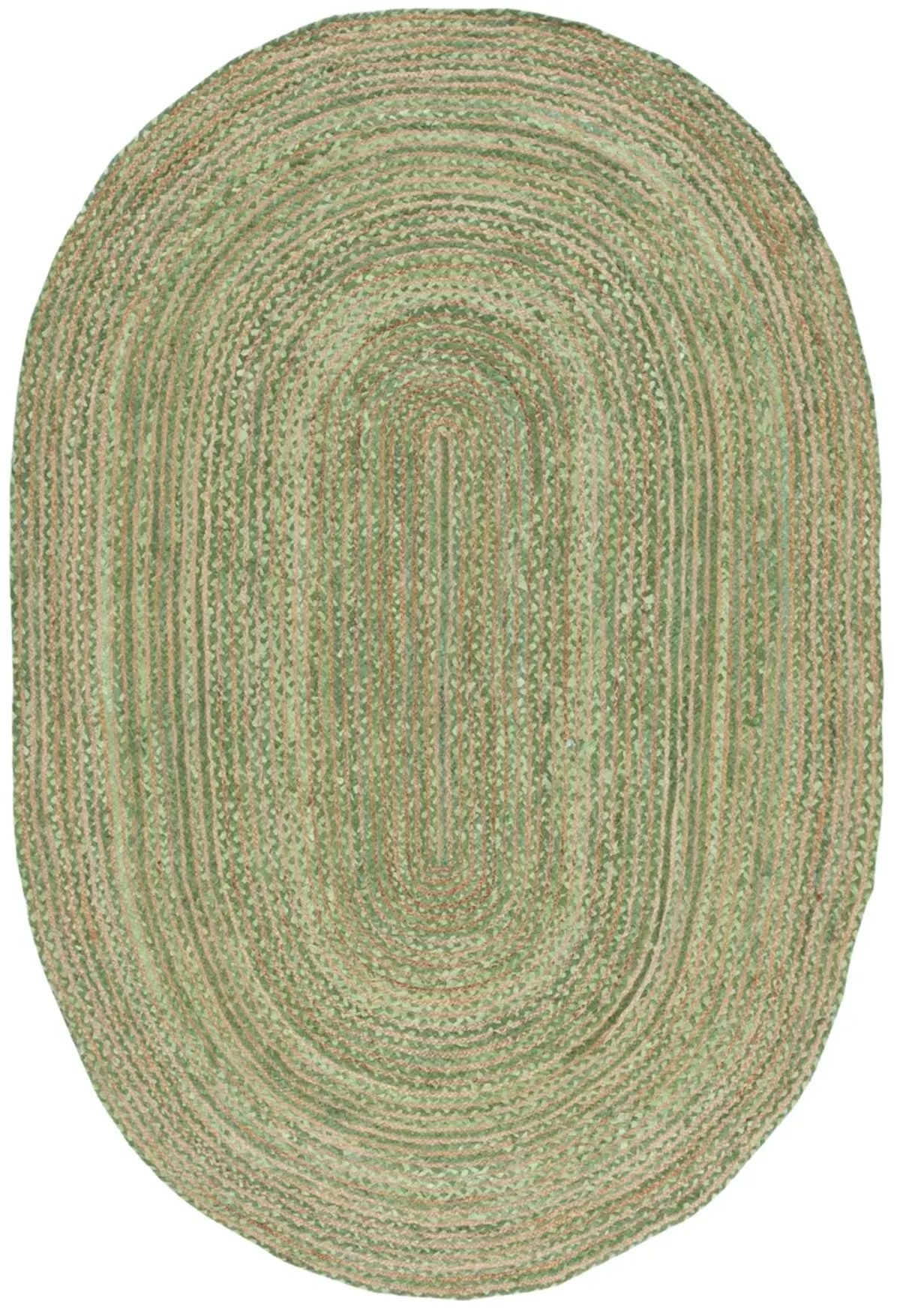 CAPE COD 202 GREEN  5' x 8' Oval Oval Rug