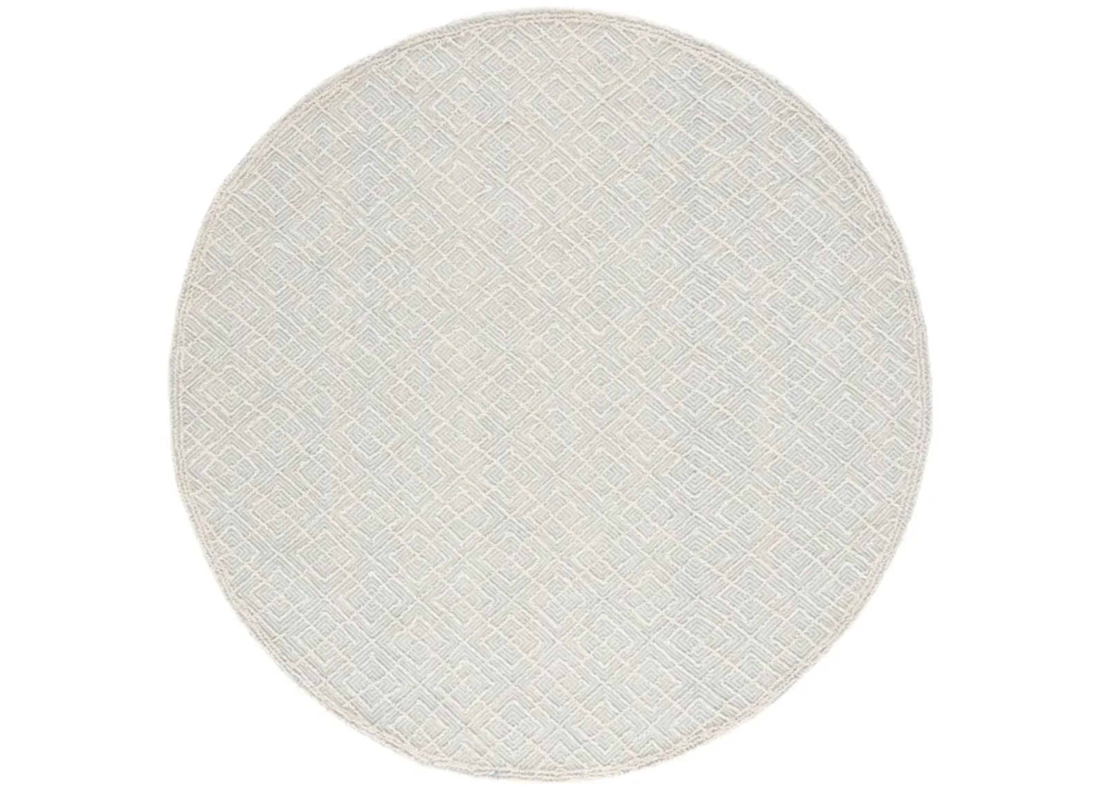 MSR TRACE IVORY  6' x 6' Round Round Rug