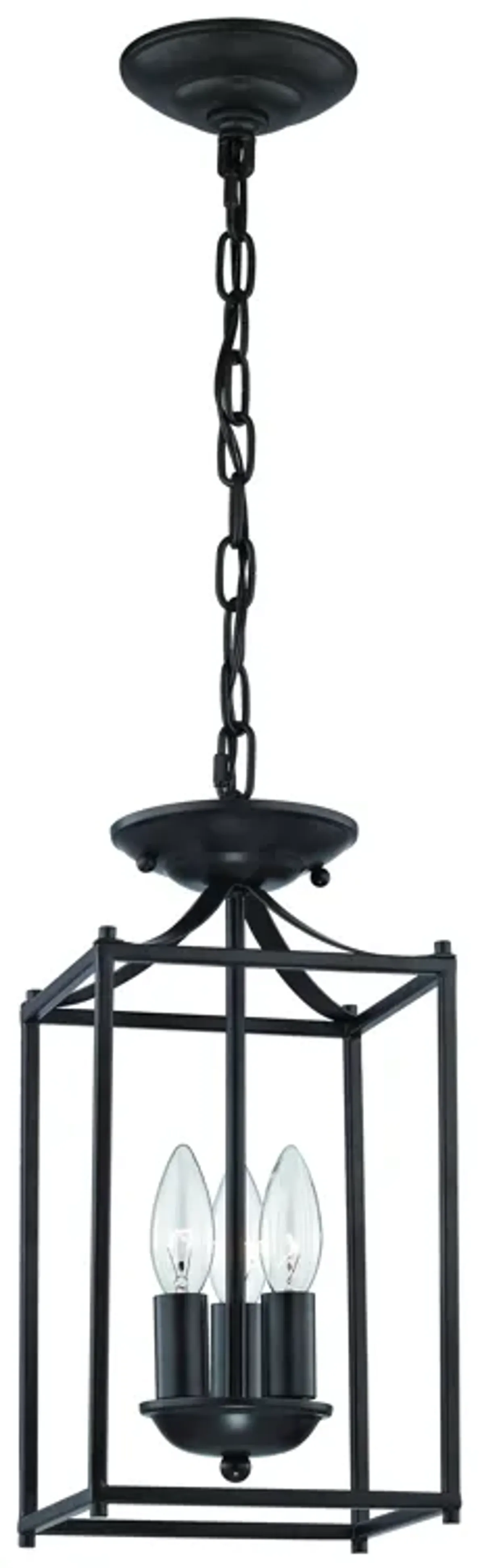 Foyer 7" Wide 3-Light Mini Pendant - Oil Rubbed Bronze