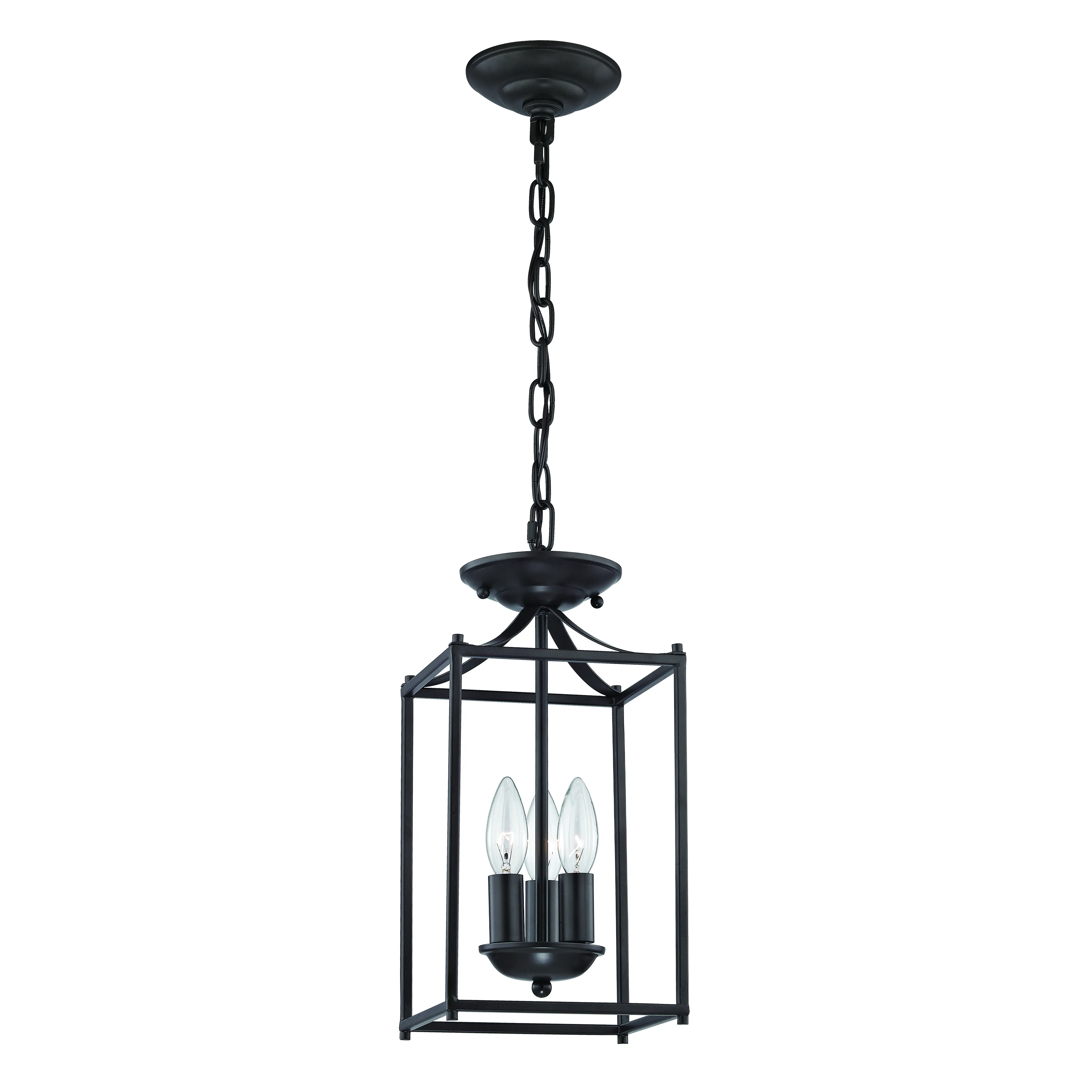 Foyer 7" Wide 3-Light Mini Pendant - Oil Rubbed Bronze