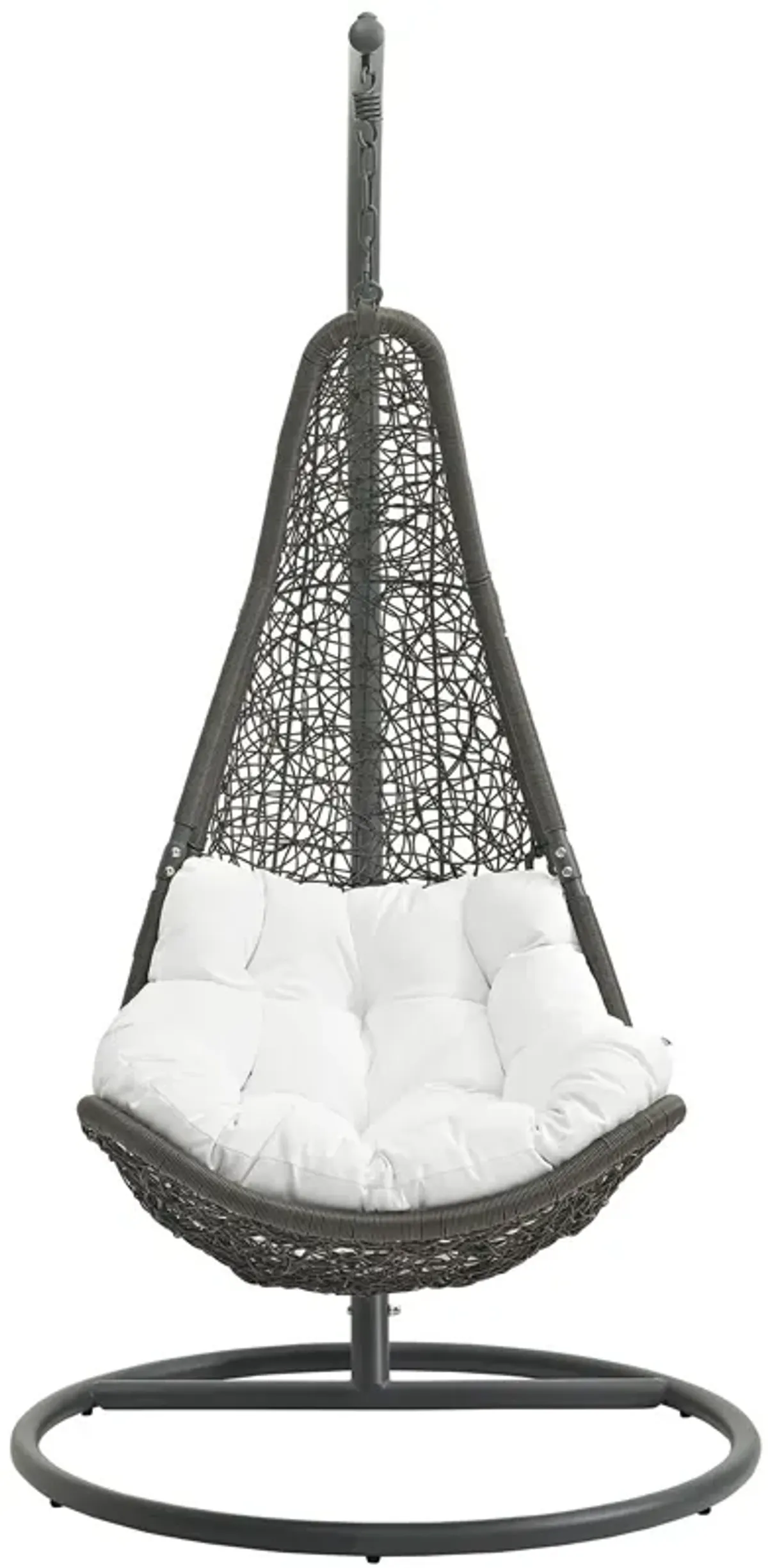 Abate Outdoor Patio Swing Chair With Stand