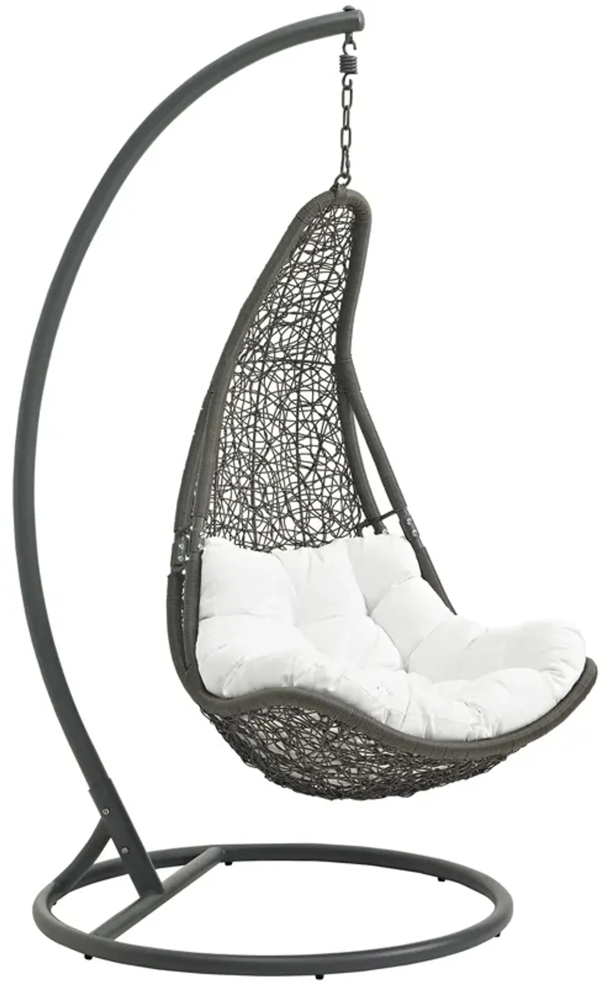 Abate Outdoor Patio Swing Chair With Stand