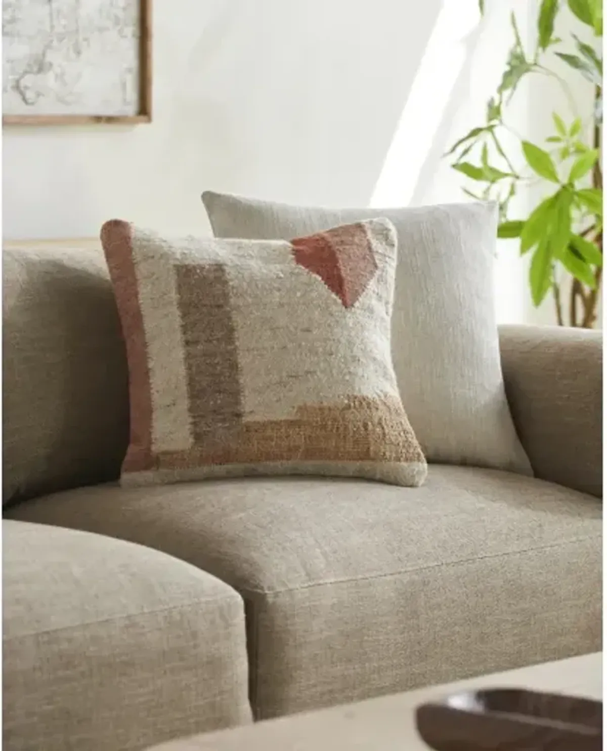 Rory RRY-001 18"L x 18"W Accent Pillow