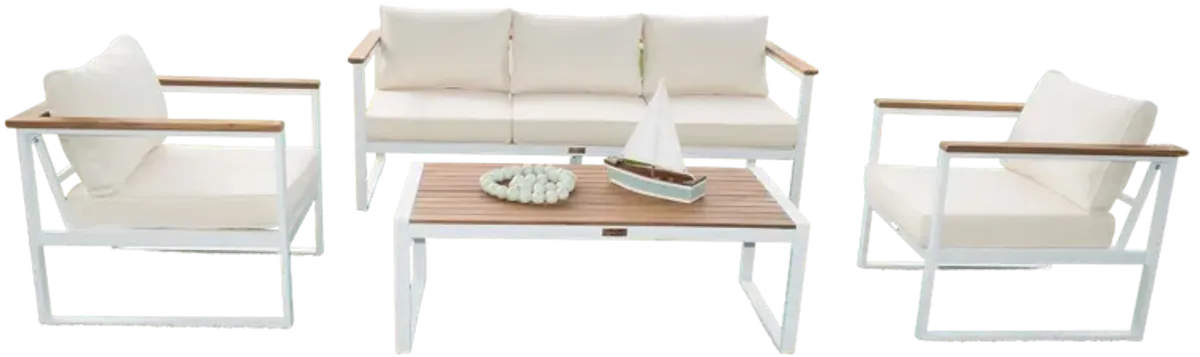 Panama Jack Dana Point 4-Piece Seating Set