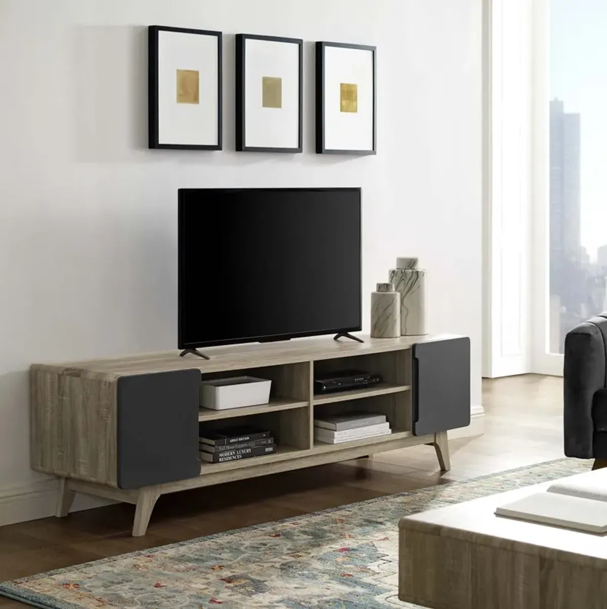 Tread 70" Media Console TV Stand