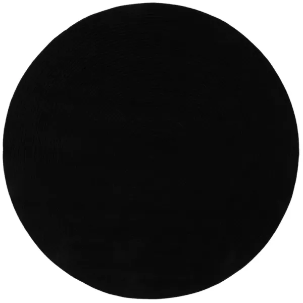 BRAIDED Hand Woven 6' x 6' Round area rug