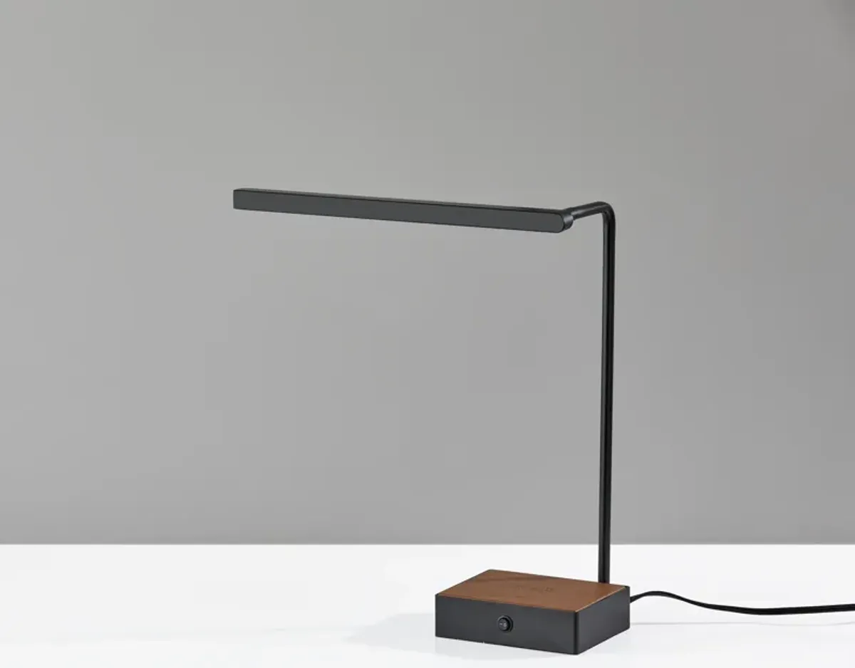 Sawyer LED AdessoCharge Wireless Charging Desk Lamp