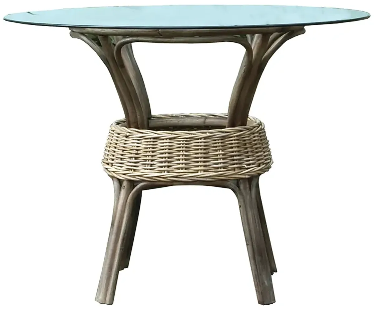 Panama Jack Exuma Stackable Dining Base with Glass - 