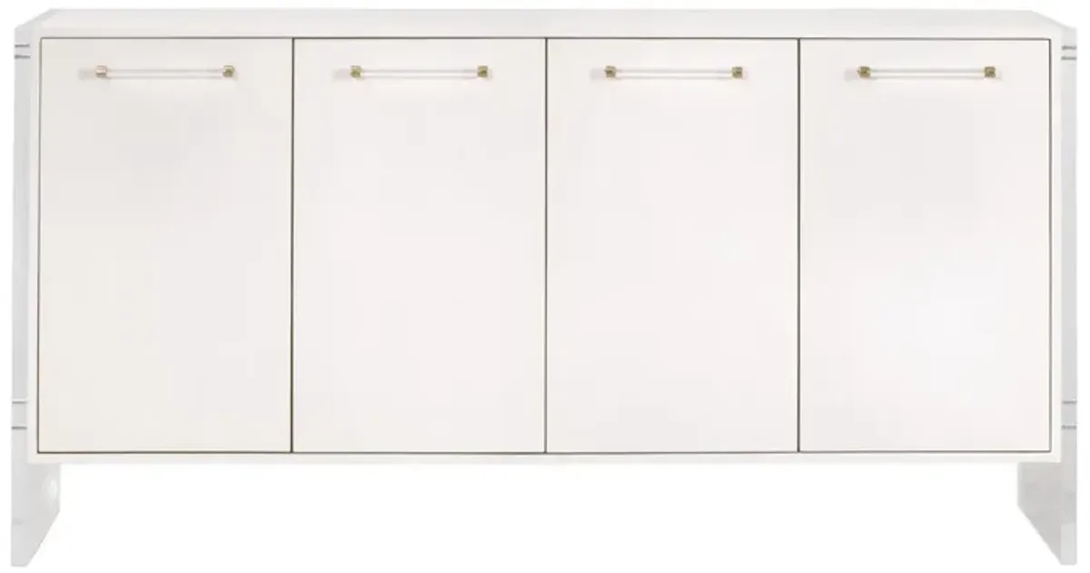 Sonia Shagreen Media Sideboard