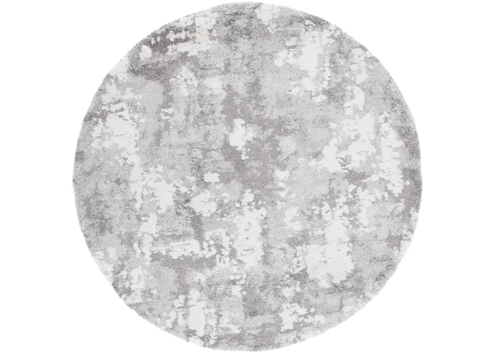 CENTURY 326 GREY  6'-7' x 6'-7' Round Round Rug