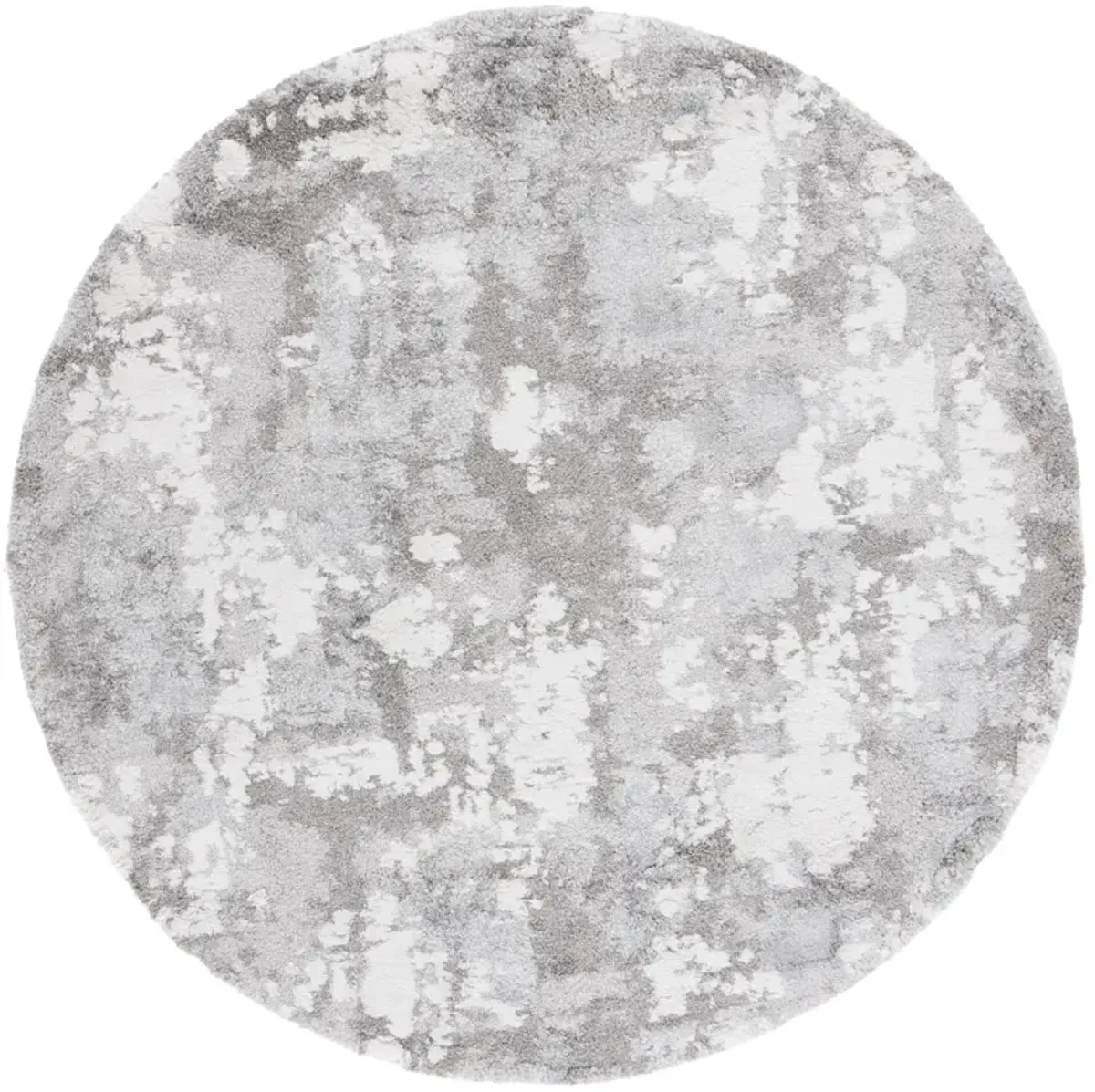 CENTURY 326 GREY  6'-7' x 6'-7' Round Round Rug