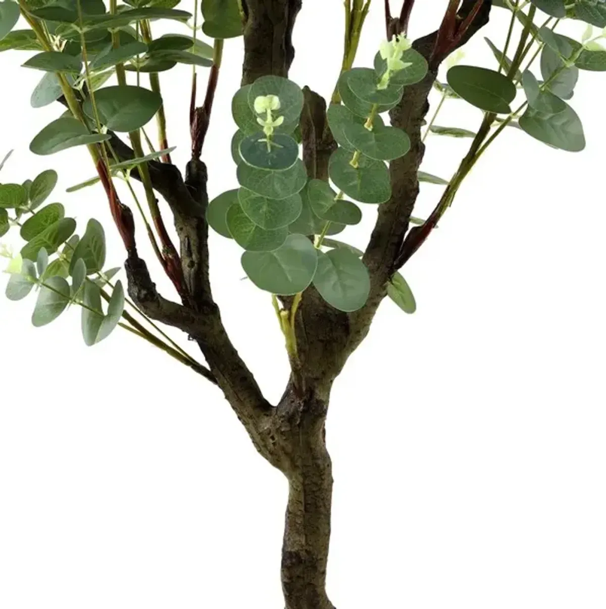 Faux Potted Eucalyptus Tree