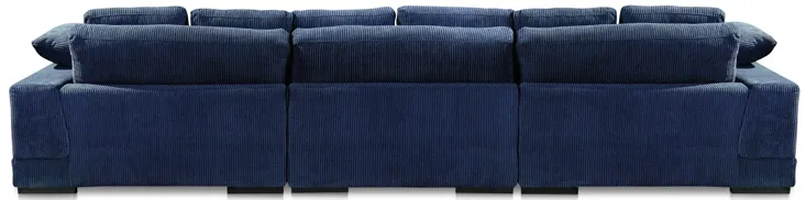 Plunge Large Sectional Navy