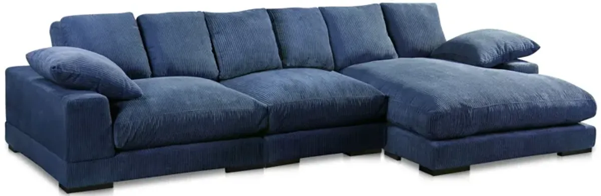 Plunge Large Sectional Navy