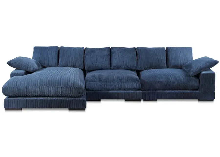 Plunge Large Sectional Navy