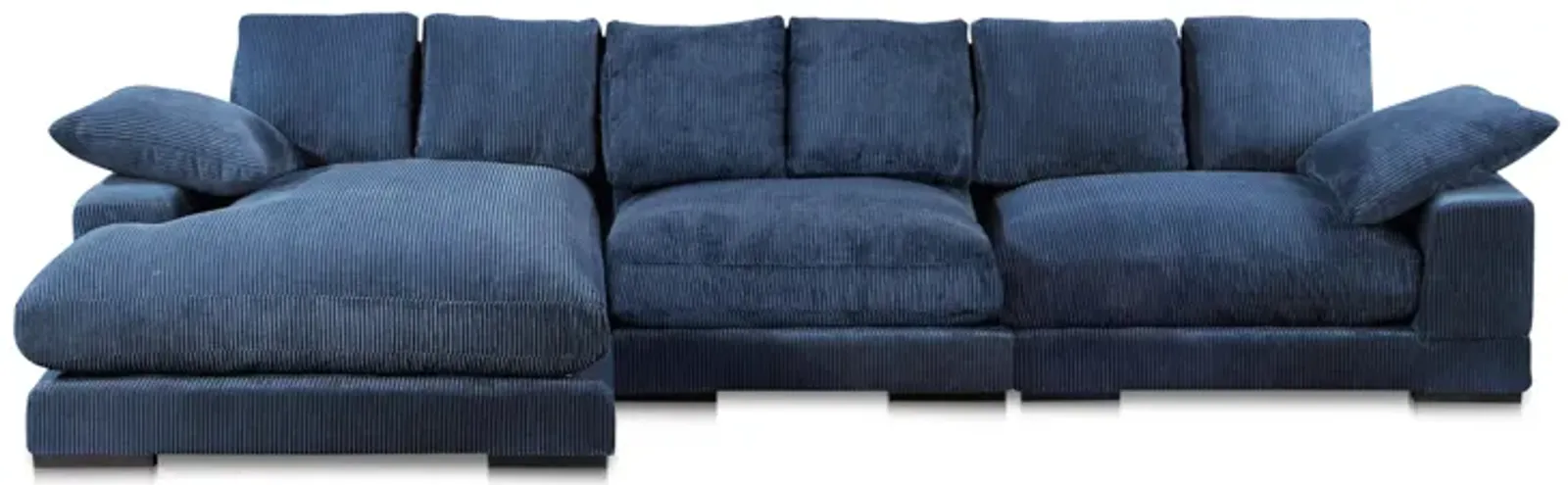 Plunge Large Sectional Navy