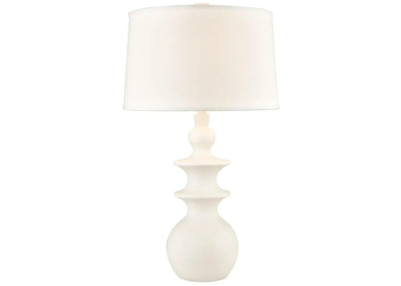 Depiction 32'' High 1-Light Table Lamp - Matte White - Includes LED Bulb