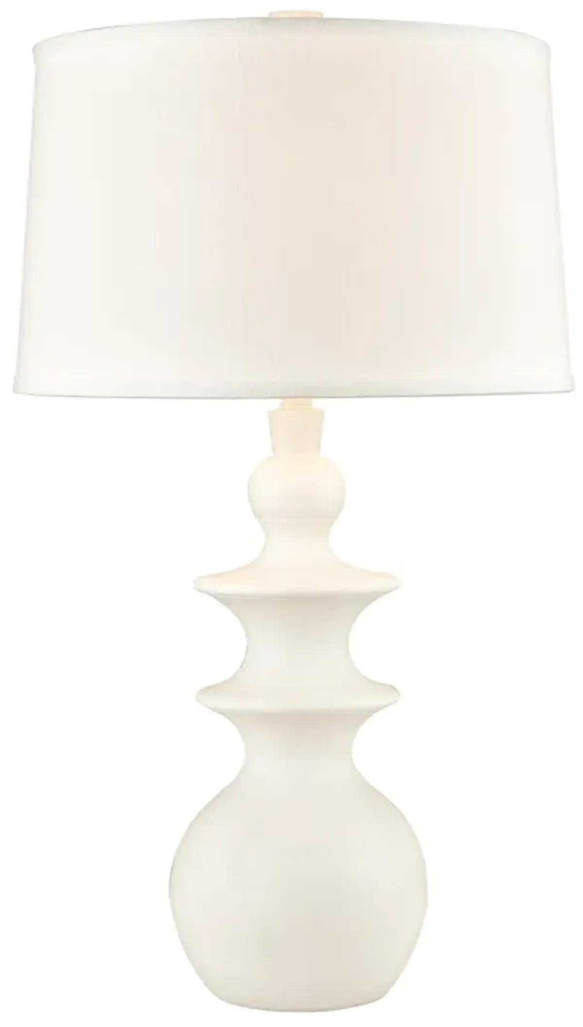 Depiction 32'' High 1-Light Table Lamp - Matte White - Includes LED Bulb