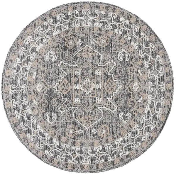 ANTIQUITY Hand Tufted 6' x 6' Round area rug