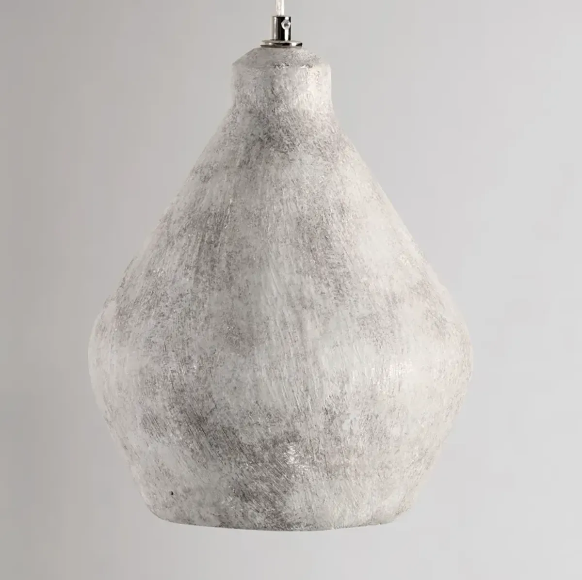 Jerry 1-Light Gray Concrete Pendant