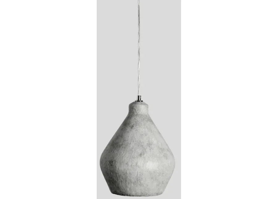 Jerry 1-Light Gray Concrete Pendant