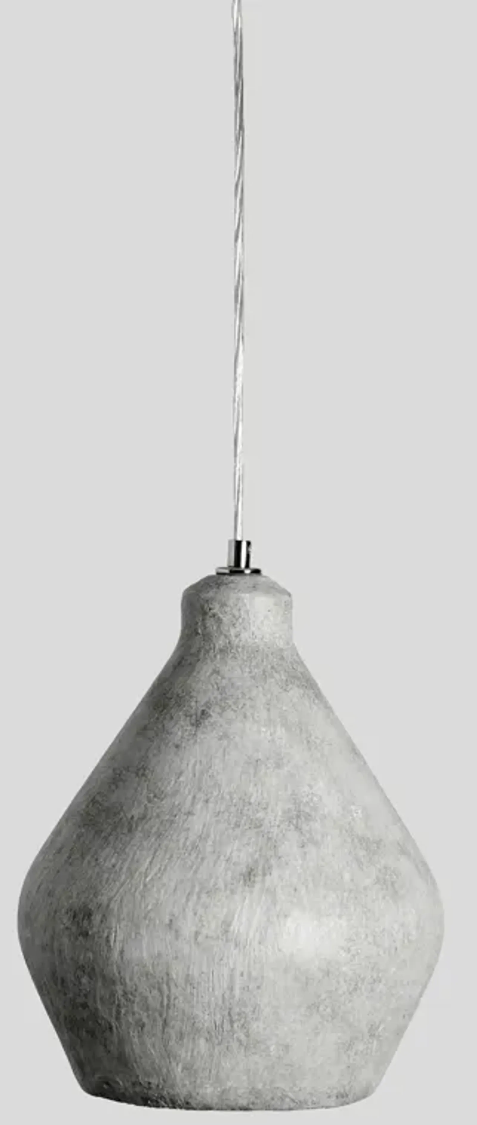 Jerry 1-Light Gray Concrete Pendant