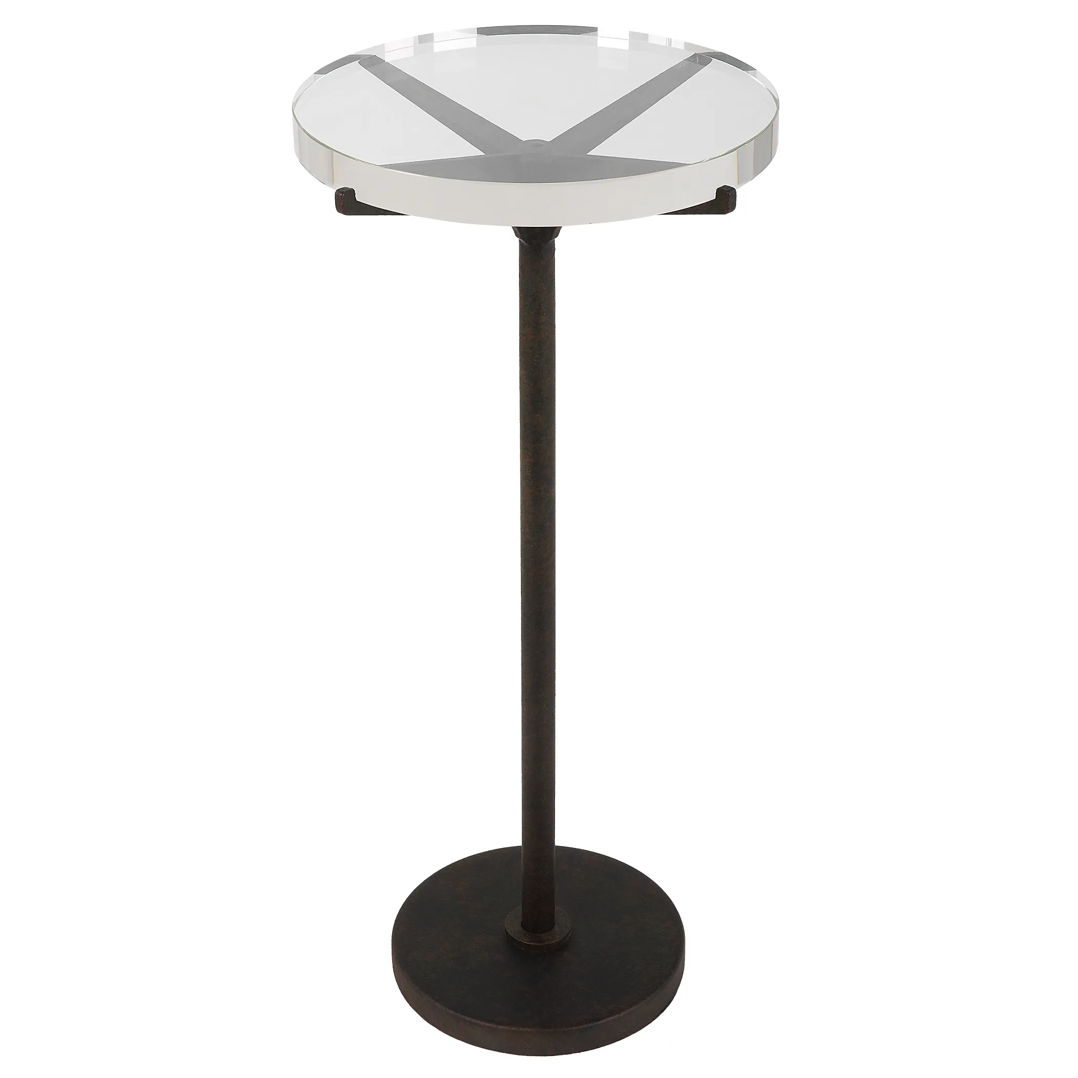 Forge Industrial Accent Table