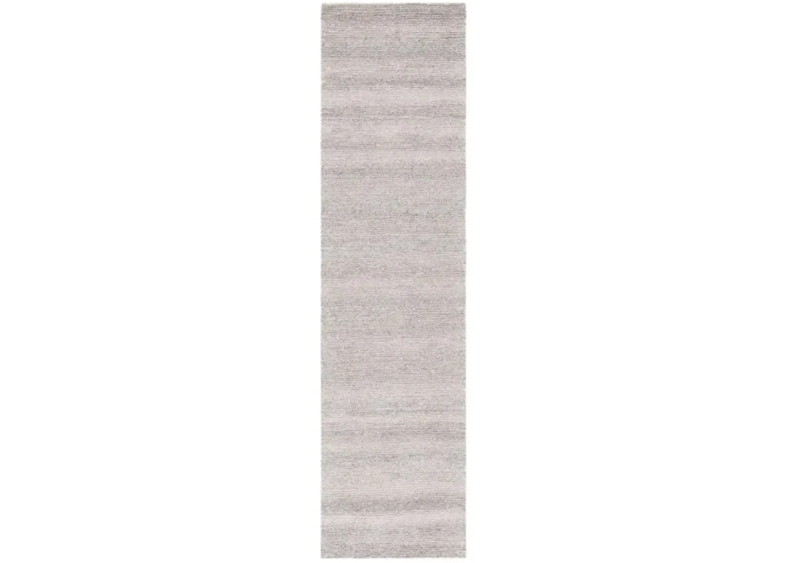 EBONY 214 Silver  2'-3' X 9' Runner Rug